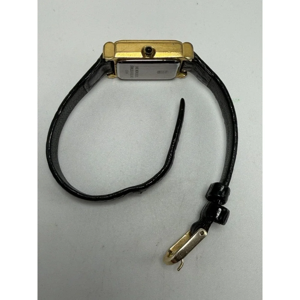 Jules Jurgensen 6744 New Battery Ladies Tank Watch 18MM 6